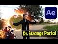 Gambar cover Durch ein Portal gehen wie Dr. Strange in einer Aufnahme | After Effects Tutorial