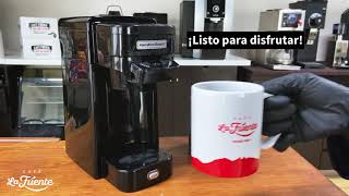 Cómo funciona la cafetera Hamilton Beach de cápsulas K-Cup® - YouTube