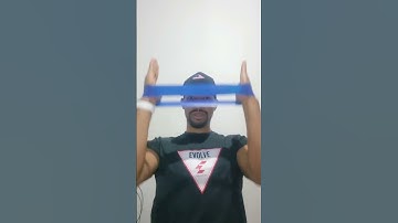 mobilidade de ombro com elástico