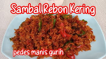 Sambal Udang Rebon Kering | dijamin ketagihan