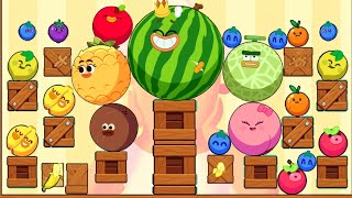 Fruit Merge 2048 – Watermelon Suika Game ASMR | Level Up Fruits & Satisfying Merge Classic Gameplay screenshot 5