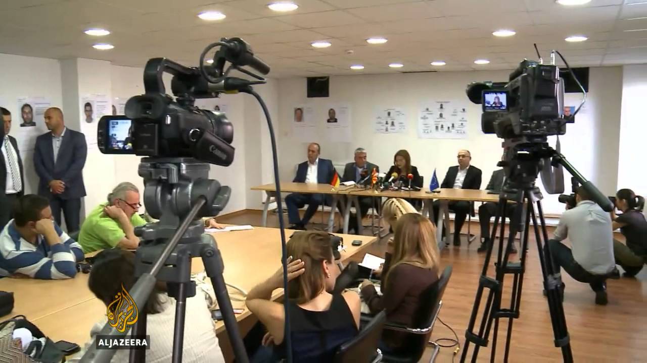 عملية واسعة النطاق نفذتها الشرطة المقدونية والألمانية