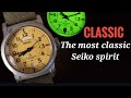 fully lumed dial seiko spirit  field watch lorus alba field gear 7n33-6050