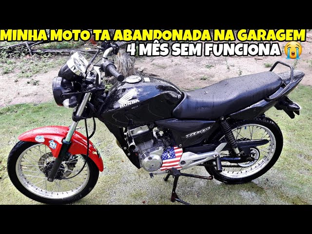 FUI NA LOJA RESGATAR MINHA MOTO DE GRAU *ela estava abandonada * 