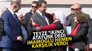 Beylikdüzü'nde yaşlı teyze, Ekrem İmamoğlu'na \