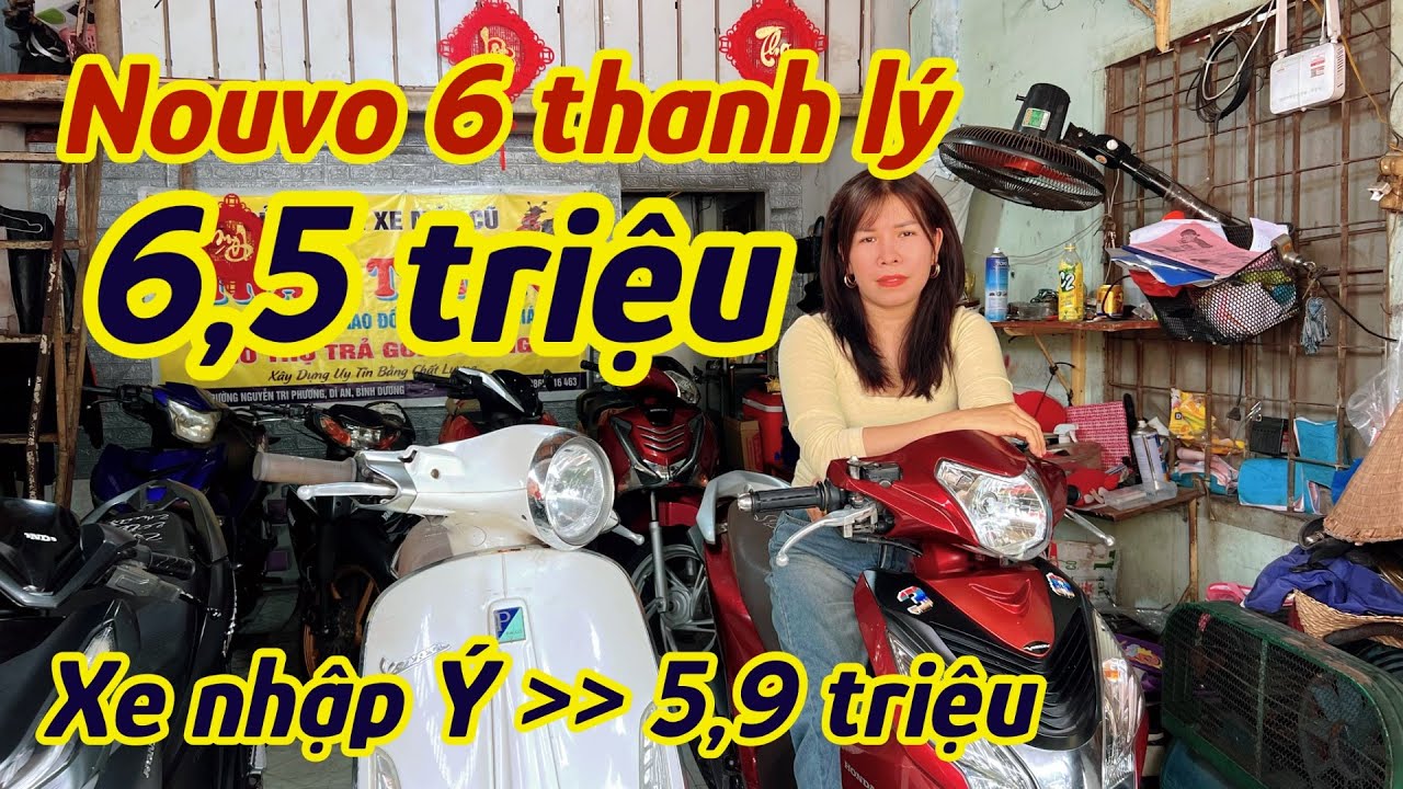 Giảm lút mùa e quá rẻ Nouvo AB đều thanh lý 6,5triệu ở Trần Tuyên