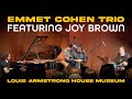 Emmet cohen trio feat joy brown live at the louis armstrong house museum