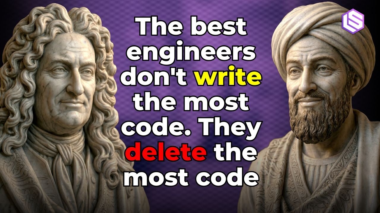 ⚡️ The best engineers don't write the most code. They delete the most code. — Stay Sassy