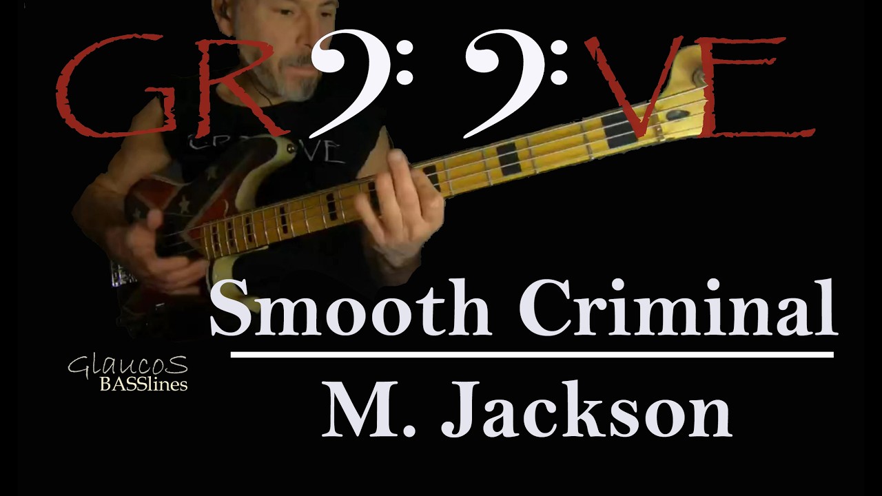 Bass Cover Smooth Criminal - Michael Jackson - fast version