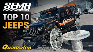Best Jeeps of SEMA 2023 | Wranglers, a Cherokee, an FC & More! by Quadratec 26,087 views 6 months ago 13 minutes, 49 seconds