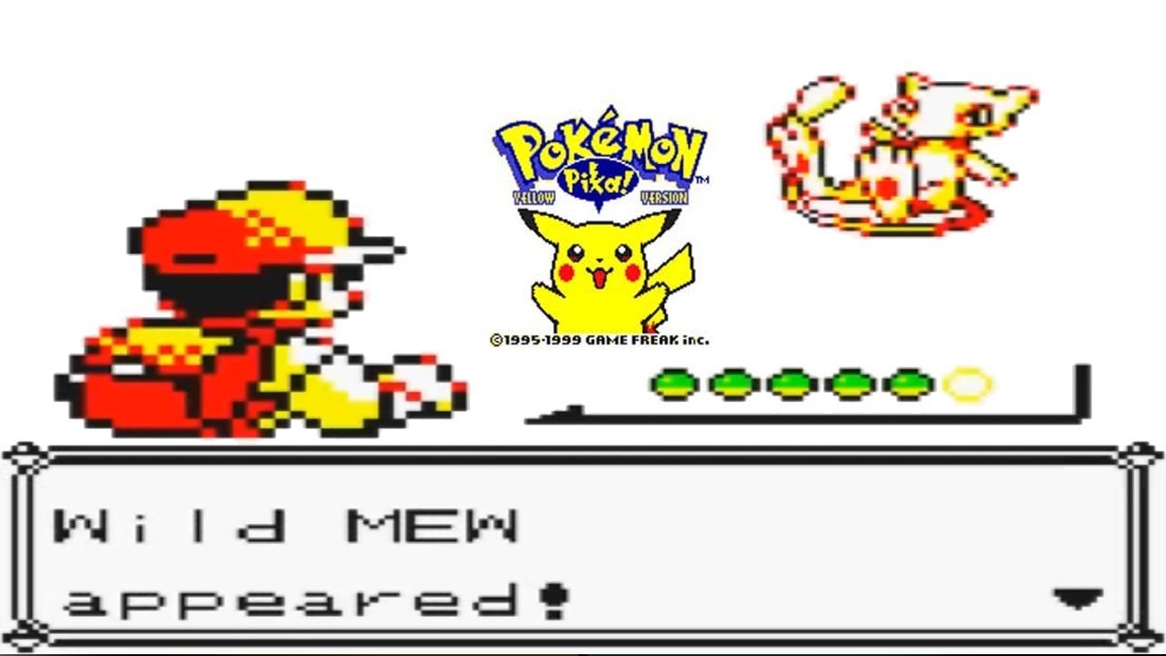 How to get Mew on Pokemon Yellow Red and Blue works on 3DS 