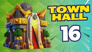 TOWNHALL 16 IS HERE! Clash of Clans NEW Update FIRST LOOK!