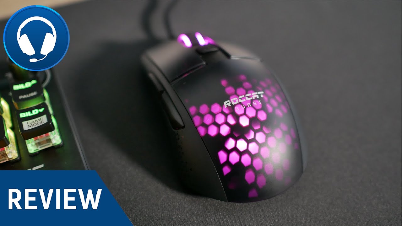 Roccat DIE Review VON Pro MAUS - BESTE Burst ROCCAT YouTube -