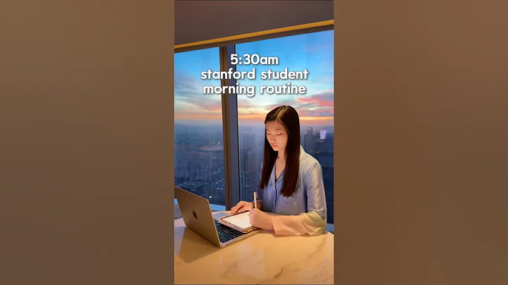 5:30AM Stanford Student Morning Routine 💫 #college #vlog #studywithme #productivity #studytips