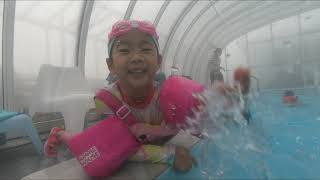 강화도 아이엠스파펜션에서 물놀이