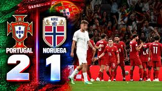 PORTUGAL SIN CRISTIANO VENCIÓ A NORUEGA 2 A 1 POR LA NATIONS LEAGUE