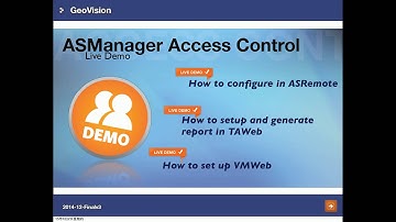 GeoVision - Training Lecture - #28 GV-ASManager Access Control_LiveDemo