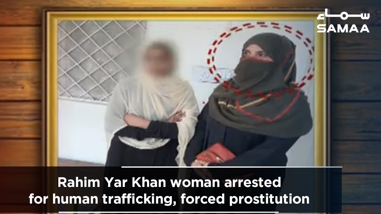 clips for crocs Rahim Yar Khan woman arrested for human trafficking, forced prostitution
