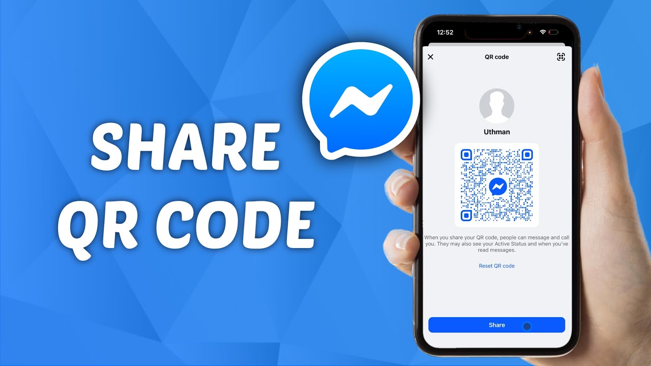How to Share Messenger QR Code