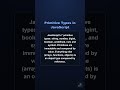 JS has 7 primitives can you name them all |Javascript data types #javascript #code #programming