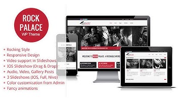 Rock Palace - Music Wordpress Theme | Themeforest Website Templates and Themes