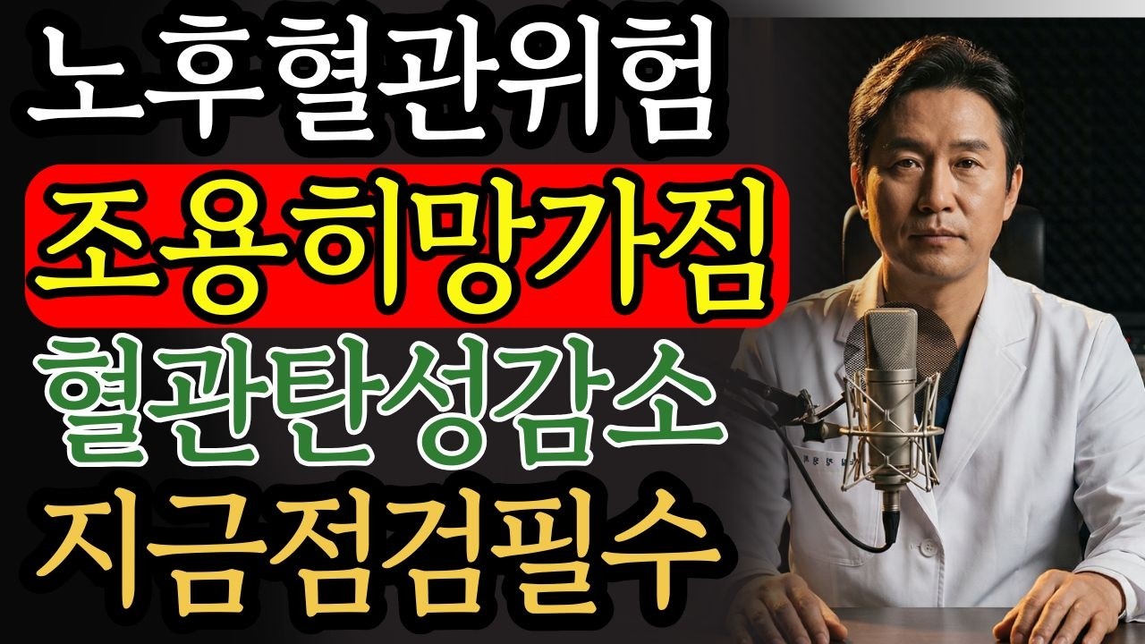 60대 이후 혈관, 조용히 망가집니다 | 건강 | 혈관관리 | 노후건강 | 기본습관 | 오디오북 |