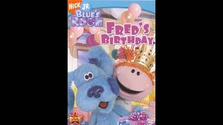 Blue's Room Fred's Birthday 2004 DVD Opening