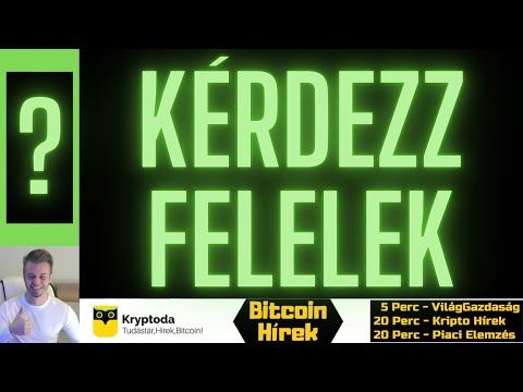 Bitcoin Hírek (843) - Bocsi, Családi Program miatt ma nem lesz Kérdezz-Felelek 