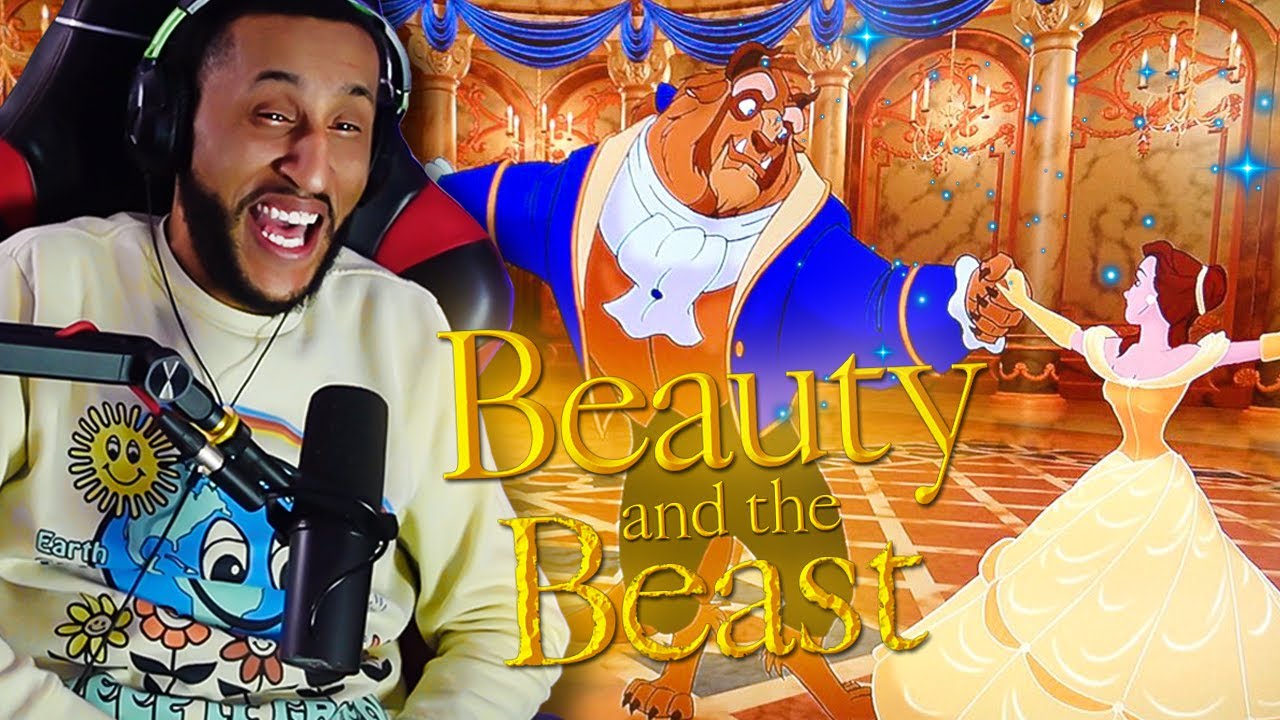 First Time Watching Beauty and the Beast...(Disney Reaction Journey)