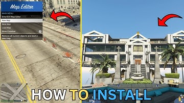 HOW TO INSTALL MAP EDITOR AND MUSIC PRODUCER MANSION IN GTA 5 | GTA 5 MODS 2024 |