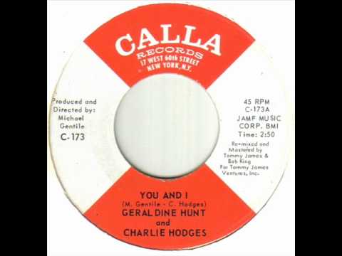 Geraldine Hunt And Charlie Hodges - You And I.wmv