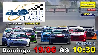 Gold Classic: categoria de carros clássicos faz corridas em Goiânia