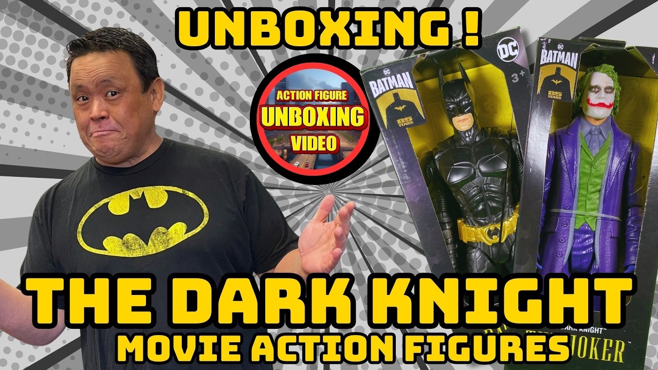 YouTube에서 BATMAN & JOKER 12" THE DARK KNIGHT MOVIE ACTION FIGURES from SPIN MASTER - UNBOXING AND REVIEW!! 보기 YouTube에서 BATMAN & JOKER 12" THE DARK KNIGHT MOVIE ACTION FIGURES from SPIN MASTER - UNBOXING AND REVIEW!! 보기