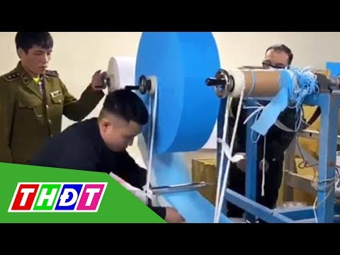 Video Cận cảnh dây chuyền sản xuất khẩu trang y tế từ giấy... - youtube