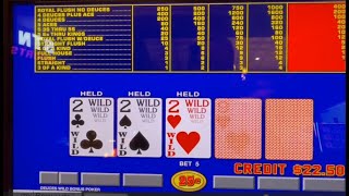 Video Poker: Deuces Wild Bonus Poker Session! screenshot 4