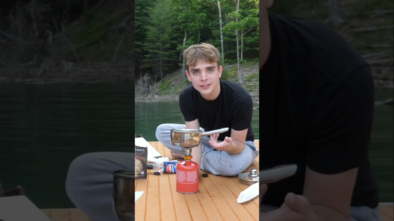 The time my &ldquo;life straw&rdquo; tried to poison me&hellip; #gay #camping #lake #survival