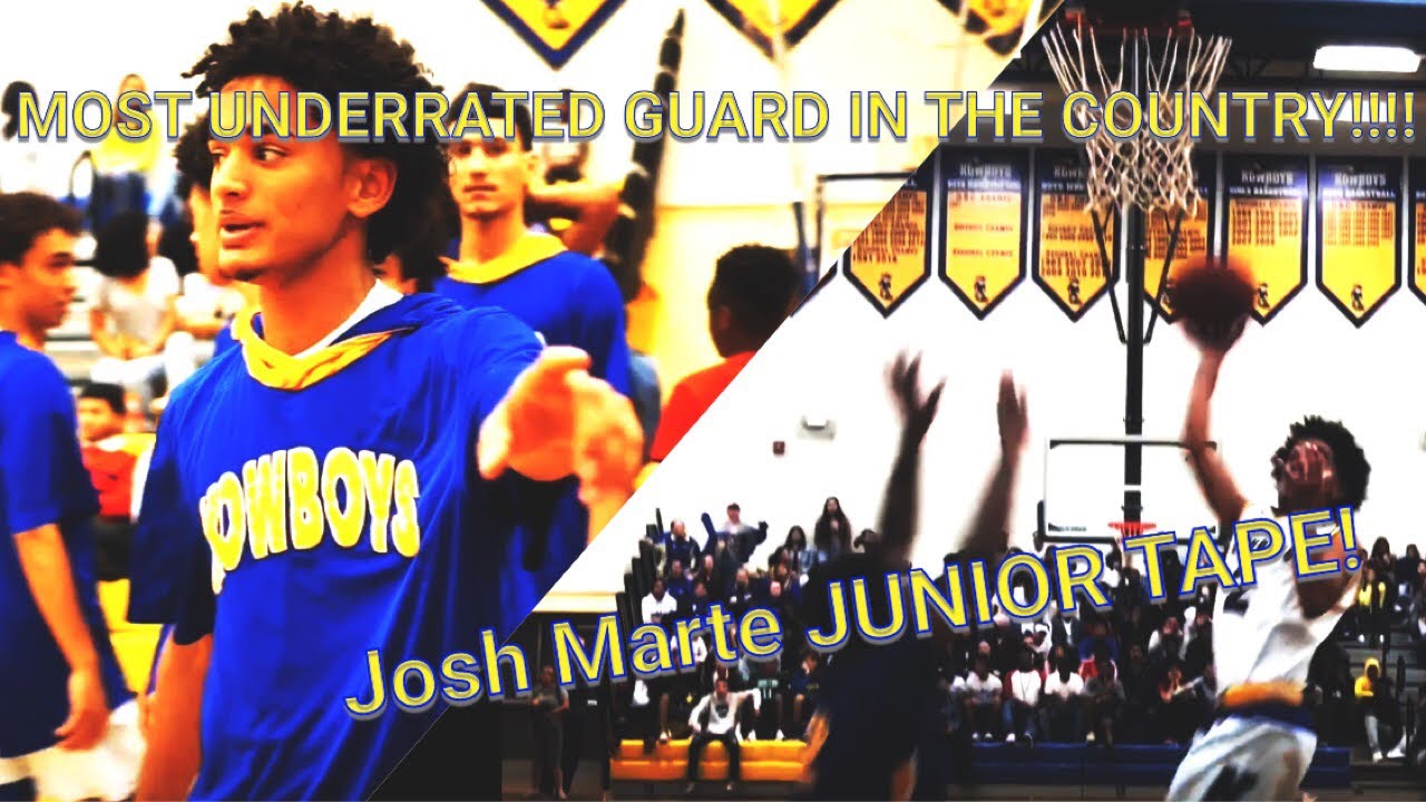 Josh Marte OFFICIAL JUNIOR TAPE!! MOST UNDERRATED GUARD IN THE COUNTRY!!!!