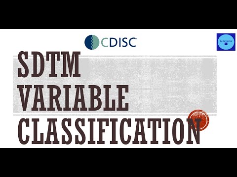 SDTM variable classification