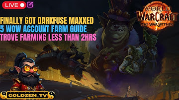 Sustainable Darkfuse Reputation Grind Utilising 5 WoW Accounts: 38hrs to 7.5hrs Guide