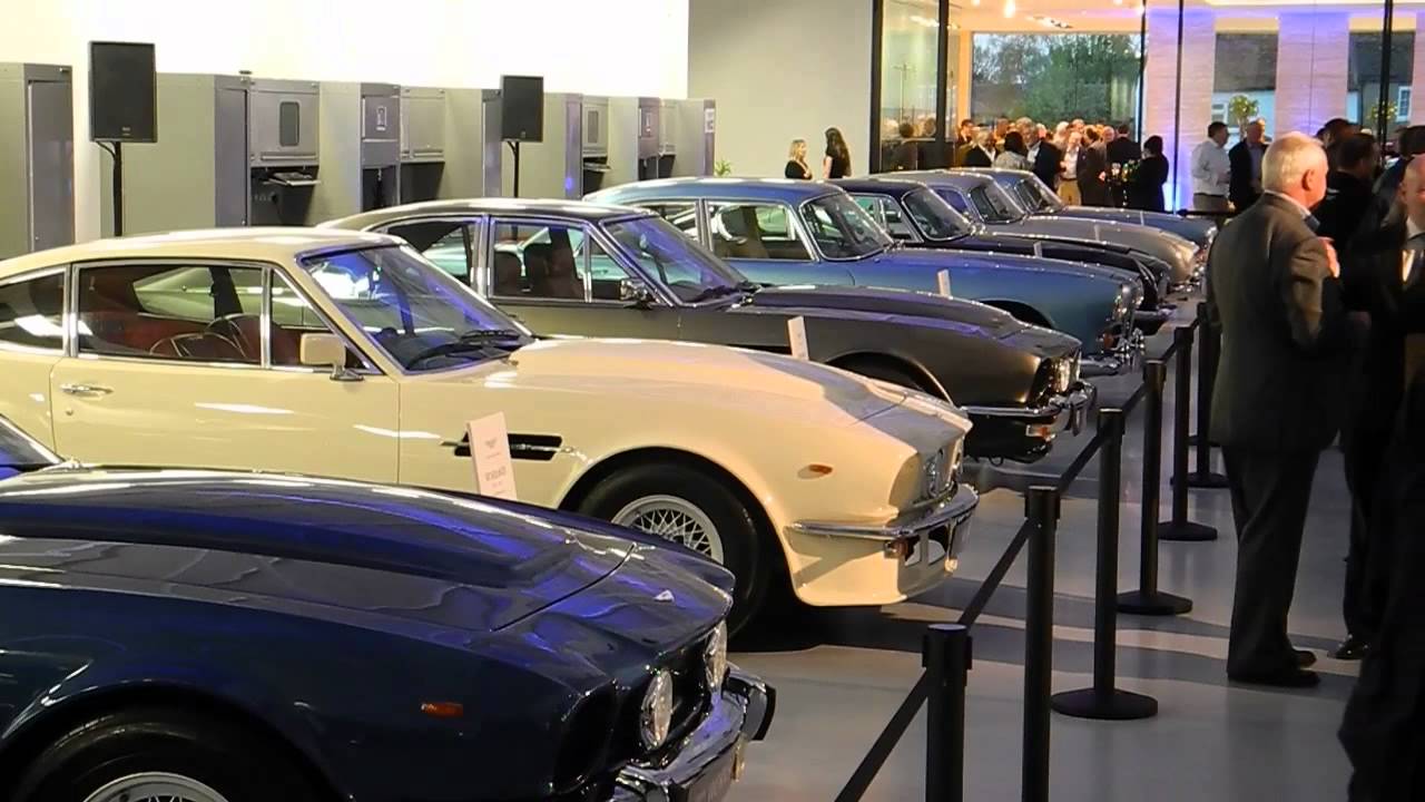 Aston Martin Works, Grand Opening, Newport Pagnell features 3 One77 s