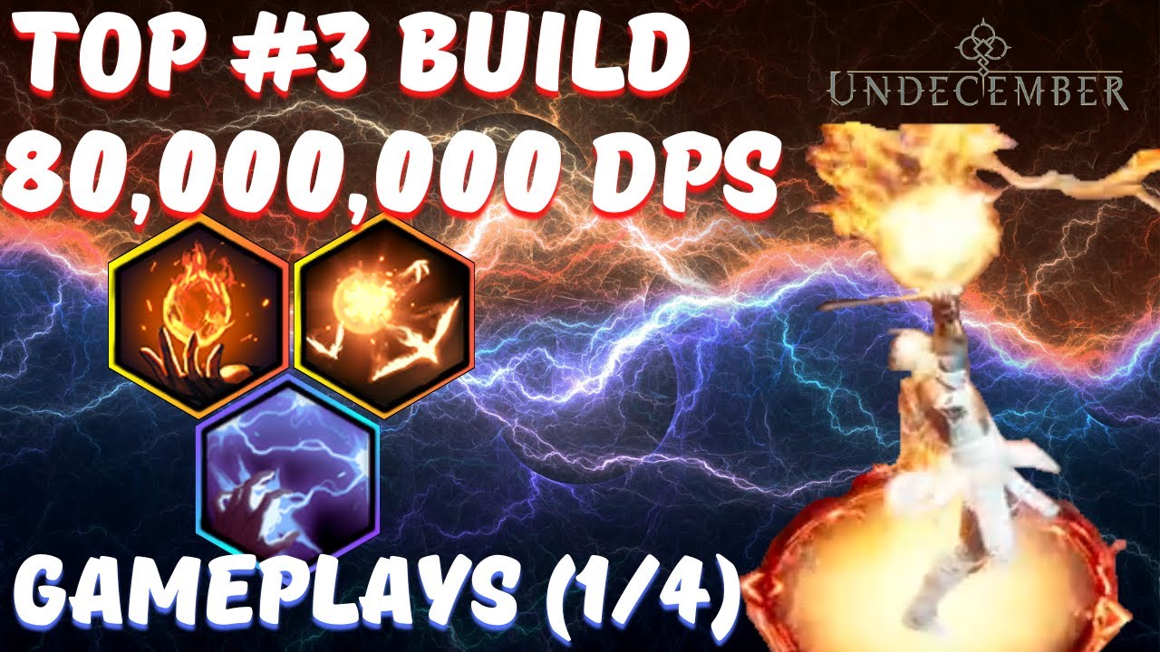 Part 2/4) Fireball + Lightning Chain + Fire Torrent Build #Undecember