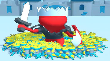 Crowd Run Join And Clash - Gameplay Walkthrough - All Levels (IOS, Android)