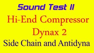 Dynax 2 in Antidyna Mode for Side Chain Compression