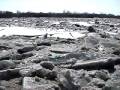 Red River Ice jam - shocking