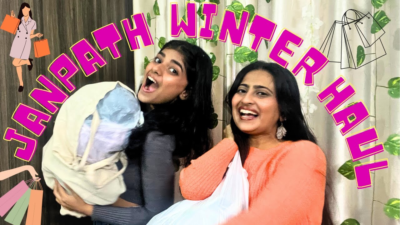 Our Janpath Winter haul🤩⛄ everything we bought from janpath💃🧣 || Akrati Bhatnagar ||