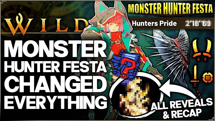 Monster Hunter Wilds - Festa Was INSANE - BIG Reveals, Surprises, New Best Weapon & More Breakdown!