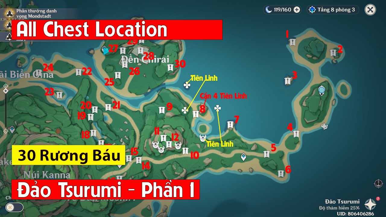 Genshin Impact | Hướng dẫn game | Rương Tại Khu Vực... - youtube