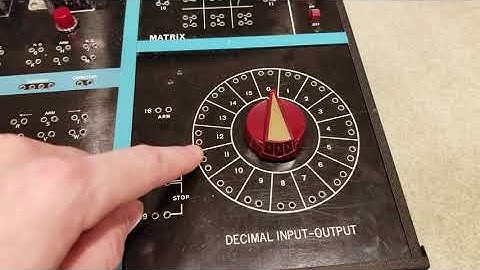 MINIDAC 6010 - How Do We Input Data?