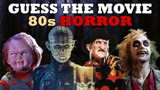 Guess The Movie 80s Horror Edition | 80's HALLOWEEN Movies by I Like Movies 11,240 views 1 year ago 10 minutes, 32 seconds