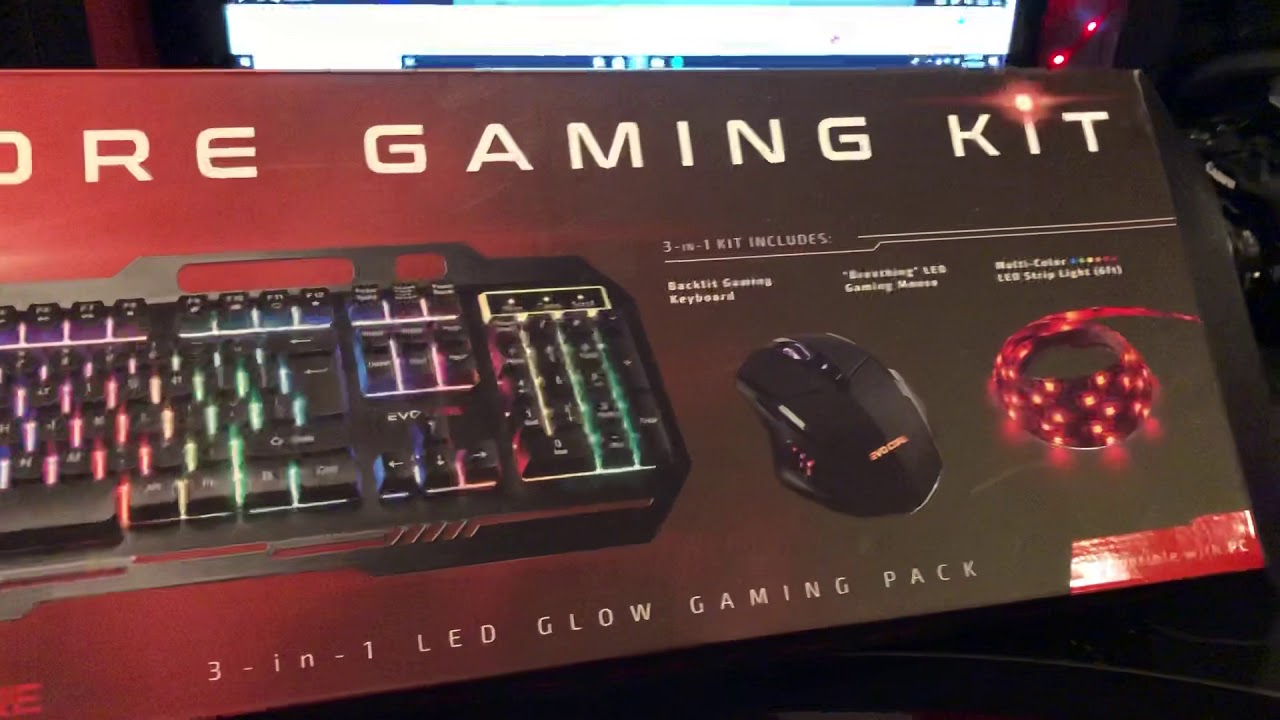 Evo core gaming kit review - YouTube